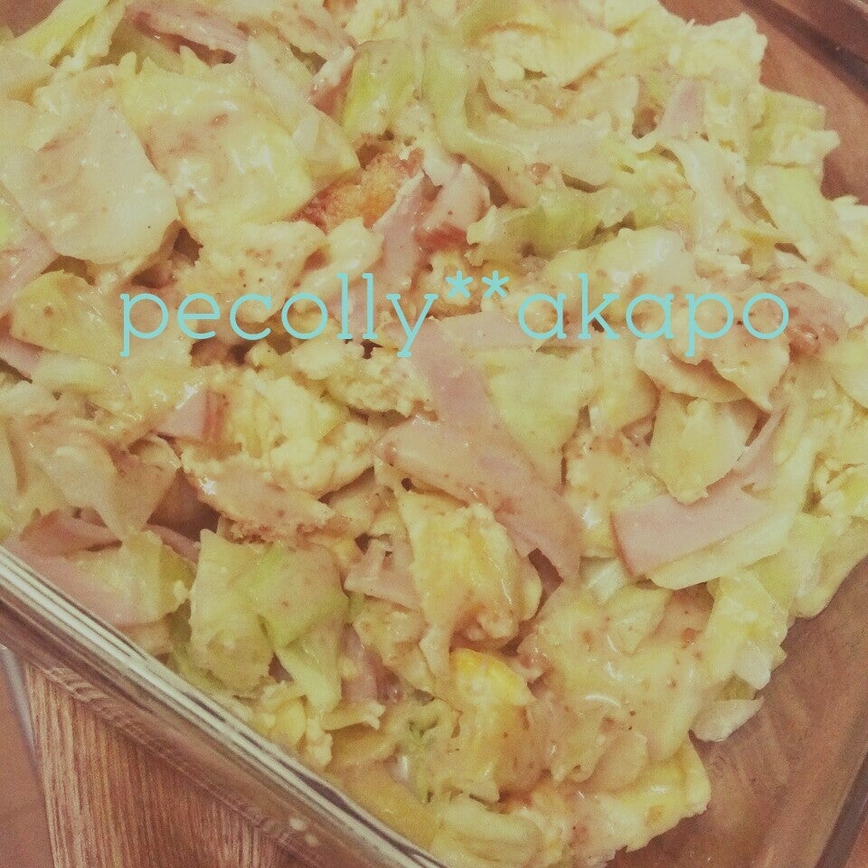 春キャベツの温野菜サラダ☺